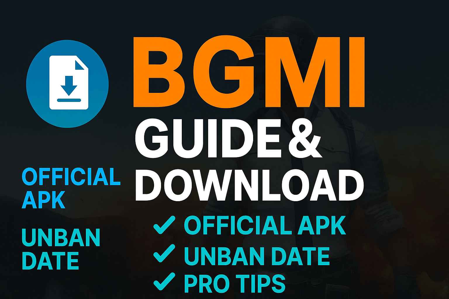 BGMI download guide, bgmi apk download and bgmi 2.2 update download